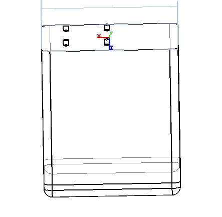 Опора NZ52, 50х50 мм, H=55 мм, серебро, Gamet.jpg