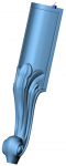 Ножка h400 mm (Скамья мягкая прикроватная коллекция казанова) (1).png