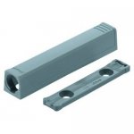Прямой держатель TIP-ON для распашных дверей, длинный, серый 956A1201.jpg