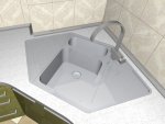 Мойка угловая Vision 40, полир. сталь, Alveus.jpg