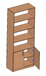 Шкаф для бумаг 770х380х2000.png Шкаф для бумаг 770х380х2000.png