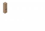13 Шкаф высокий узкий 500х460х1960.png 13 Шкаф высокий узкий 500х460х1960.png