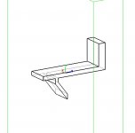 Крючок Ribbon, нерж. сталь, Cafim.jpg Крючок Ribbon, нерж. сталь, Cafim.jpg