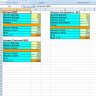 Excel таблица - Расчет витрины
