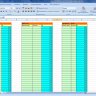 Таблица Excel для расчета кромки ПВХ