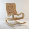 Кресло-качалка из фанеры - макет для резки на ЧПУ