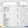 Excel таблица - Быстрый расчет и калькуляция стоимости Кухни