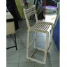 Барный стул со спинкой из фанеры - макет для ЧПУ