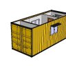 Жилой дом из контейнера (PRO100)