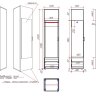 Шкаф с двумя выдвижными ящиками (Чертеж в PDF)