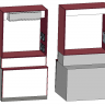 Мебель для Почта банк (модели и чертежи bCAD)