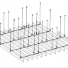 Подвесной потолок из реек ЛДСП (чертежи и модели bCAD)