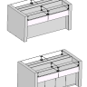 Мебель для маникюрного салона (чертежи и модели bCAD)