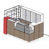 Торговое оборудование и мебель для салона МТС (чертежи и модели bCAD)