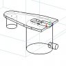 Стяжка VB 36 HT, 30-38 мм, серый, Hettich для Базис-мебельщик