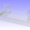 П-образная выдвижная корзина под мойку Vibo 900 для Базис-мебельщик