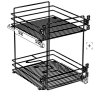 Корзина выдвижная нижняя 450, Hettich Quadro, Inoxa для Базис-мебельщик