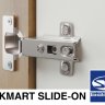Библиотека MAKMART "Петли мебельные Slide-on" для Базис-мебельщик