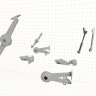 Газлифты, KLOK-механизмы, Петли для PRO100