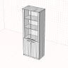 Шкаф медицинский №9 для PRO100